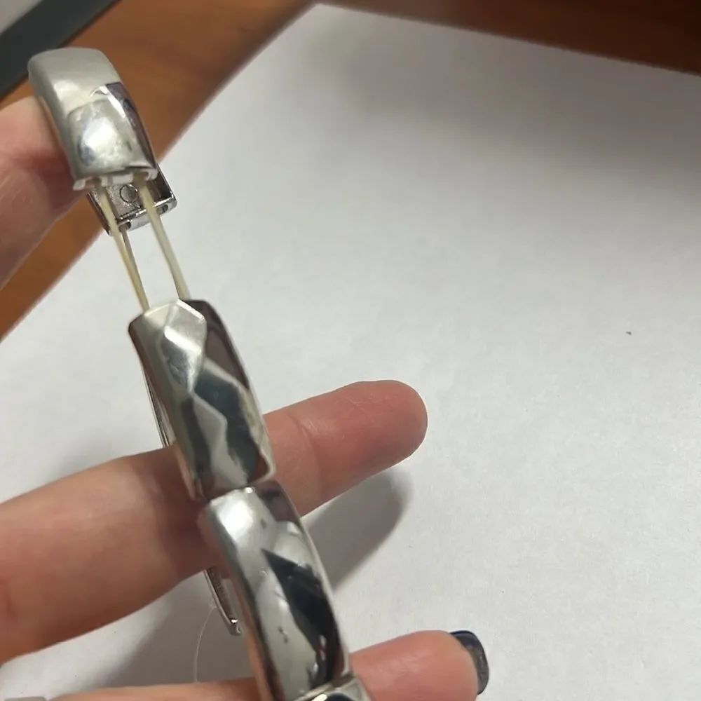 Silver adjustable bracelet  - Picture 5 of 5